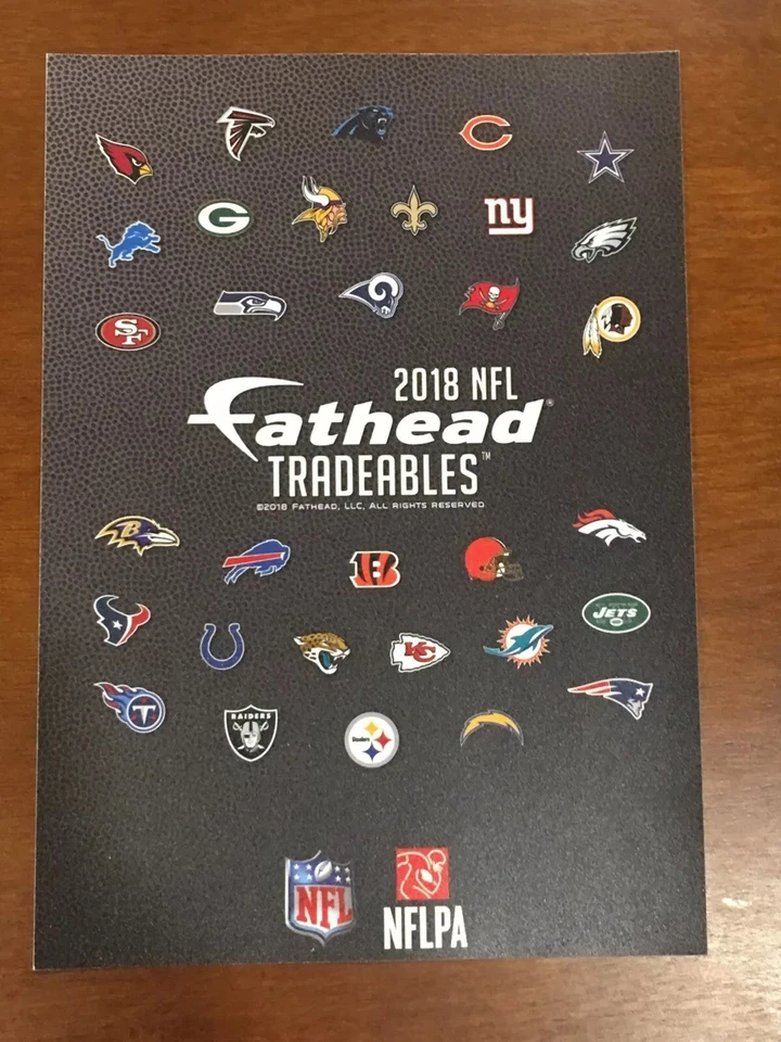 Juego de 11 piezas HOUSTON TEXANS con logotipos Fathead Mini JJ WATT DeShaun Watson HOPKINS ++ Foto 3 de 3