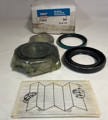 OEM SKF Left OR Right Rear axle Wheel Bearing Kit w/ Seals Ball Roller ...