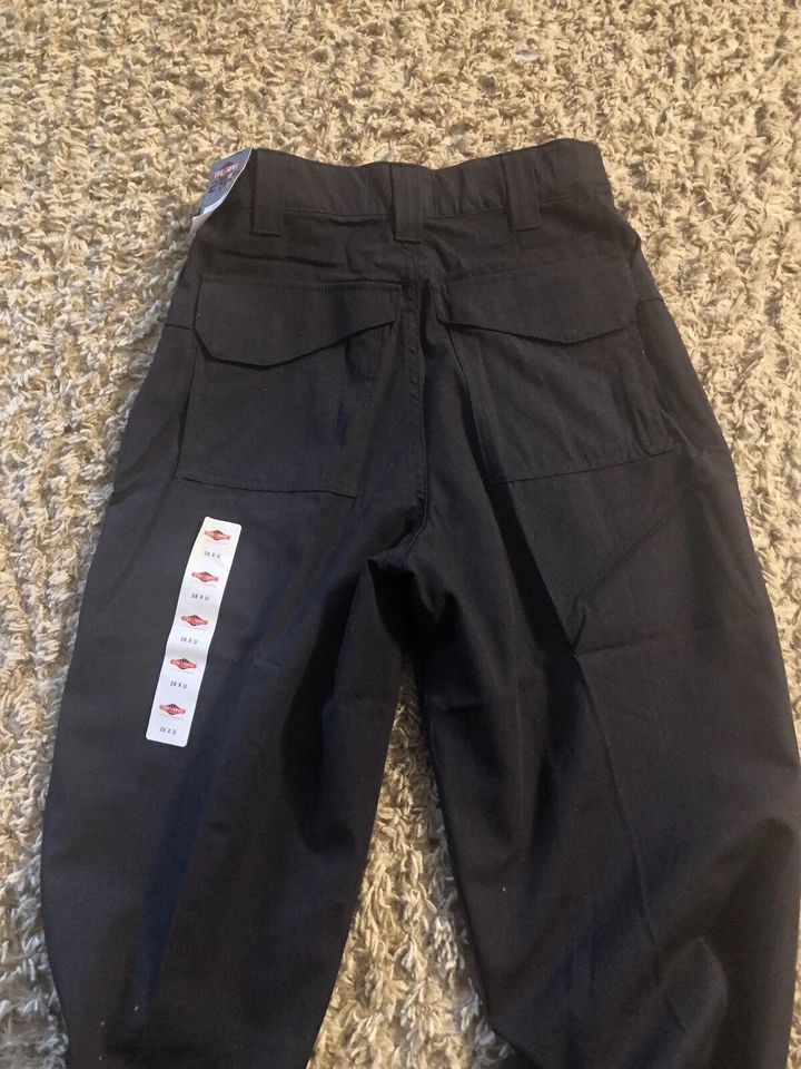 Tru Spec Mens 28xUnhemmed Flame Resistant Interlock Black Pants -NWT - Image 4 of 4