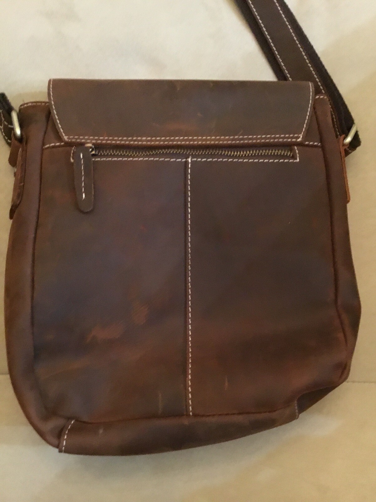 Brown Leather Messenger Bag for Crossbody Bag for Wo… Gem
