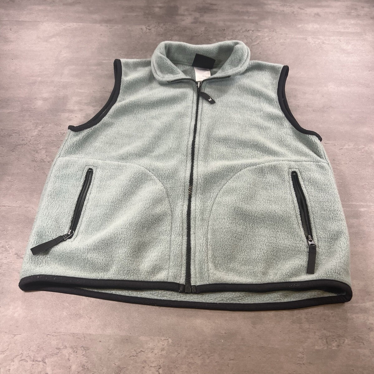 Vintage Helly Hansen Vest Women L Fit S Teal Blue Daybreaker