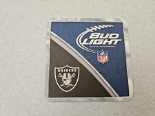 RS20 Oakland Raiders 2012 NFL Football Coaster Schedule - Bud Light