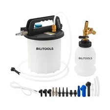 BILITOOLS 3L Vacuum Brake Bleeder Kit, One Person Pneumatic Brake Fluid & Clu...