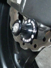 SUZUKI GSXS 750 2017-2022 BLACK PADDOCK STAND BOBBINS SWINGARM REAR LIFT NEW