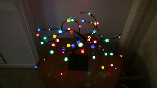 River of Goods Blooming Cherries LED Tree 18" Connected with 20ft Cord Complete - Picture 10 of 24