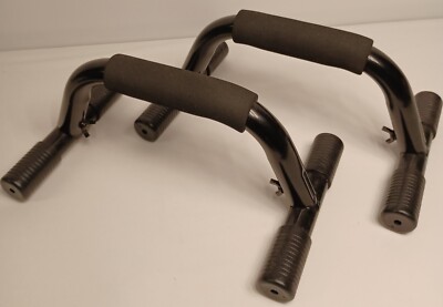 Incline Push-up Bar Stands With Foam Comfort Grips by SPRI Sporting Goods