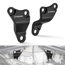 NICECNC Engine Mount Brackets For Honda TRX450ER TRX 450 ER Electric Start Black