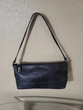 Coccinelle Small Brown Lizard Embossed Should...
