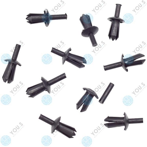 50 X You.S Verkleidung Spreizniet Befestigung Clips Loch Ø 5 Mm FüR BMW 3Er-image