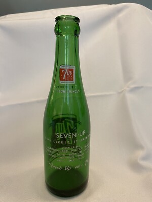 Rare Vintage Antique Soda Pop Glass Bottle 7UP Seven Up | eBay