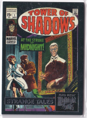 2022 Marvel Fleer Ultra Midnight Sons No. ST5 Strange Tales Silver