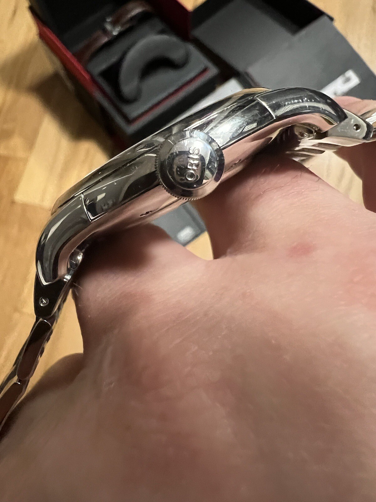 Oris Atelier Pointer Day Small Second Big Crown W… - image 5