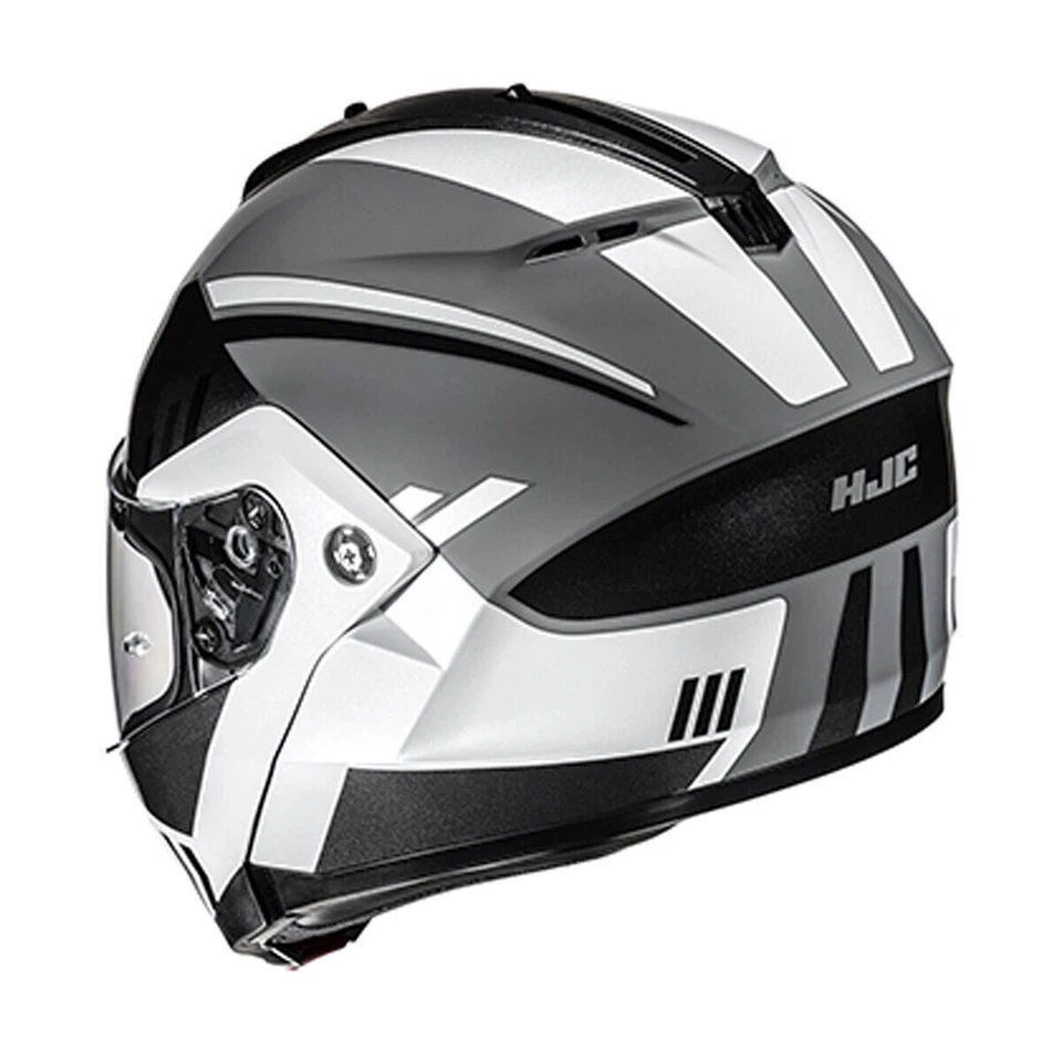 HJC C91 Kaon Modular Sunscreen Motorcycle Helmet Gray S M L XL 2X 3X 4X 5X BK - Image 4 of 4
