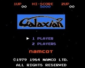 Galaxian 1984 Famicom Japanese Version Shooting Game NTSC-J Namco From Japan