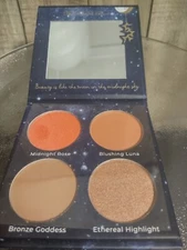 LASPLASH cosmetics - MOONLIGHT GLOW FACE PALETTE -blush, bronzer & highlight NEW