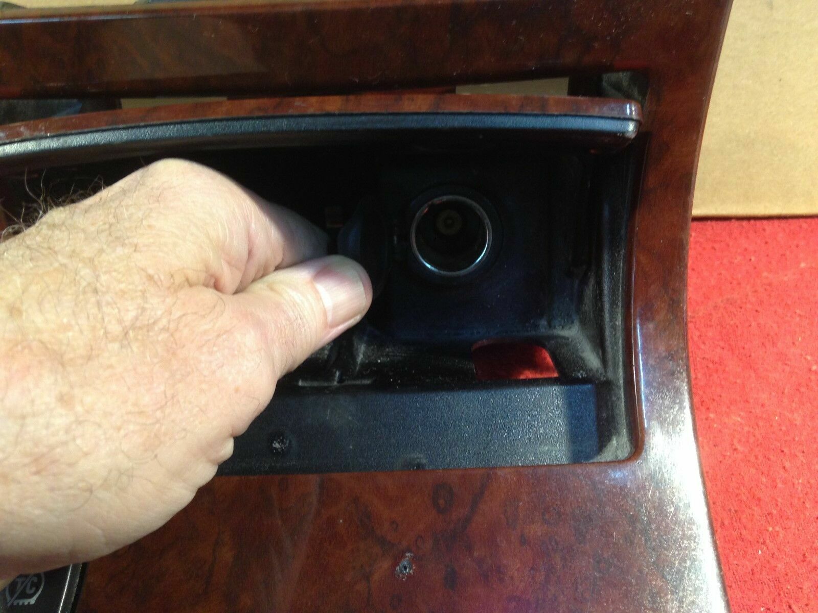 2009 Buick Lucerne Center Gear Bezel Trim w Console Traction Control Switch eBay