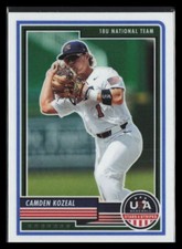 2023 Panini USA Baseball Stars & Stripes Camden Kozeal #54