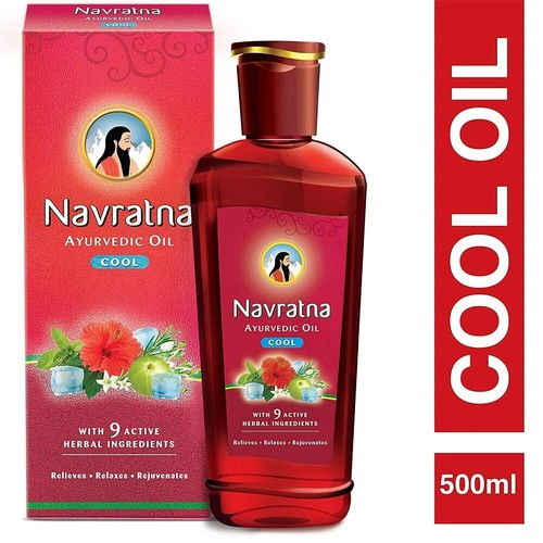 Huile De Navratna Himani Huile De Cool Ayurvédique 50 Ml Massage Sommeil D'Em