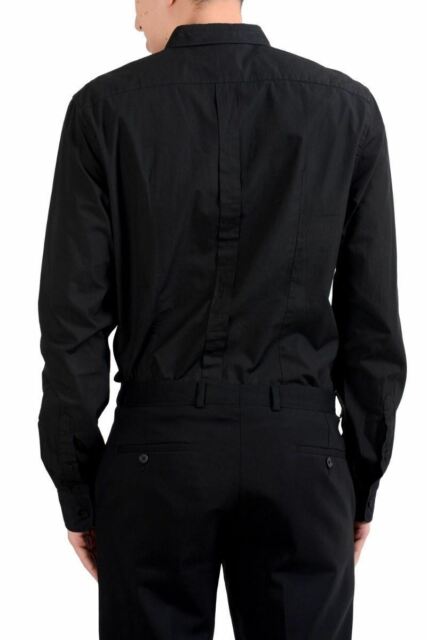 black and gold mens dress shirt