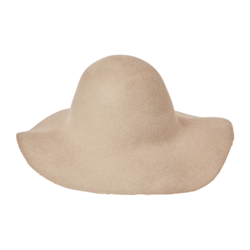 GC Hats Hillbilly Nomad Wool Felt Hood Hat - Beige - Afbeelding 1 van 5