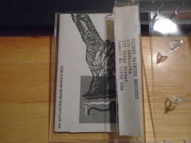 RARE OOP An Afflicted Man's Musica Box CASSETTE TAPE Nurse With Wound AMM  Foetus