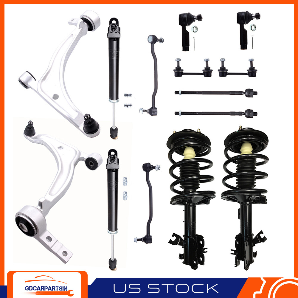 2002-2006 Nissan Altima 3.5L Front & Rear Suspension Shock Strut Kit