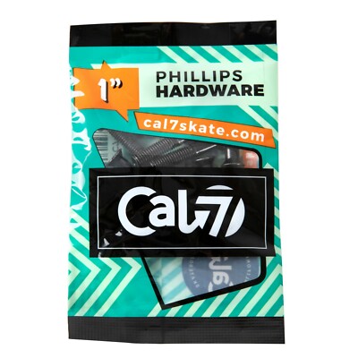 Cal 7 Skateboard Hardware 1'' Phillips Mounting Bolts