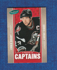 2005-06 Parkhurst Hockey A Salute to Captains  # 504 Chris Drury