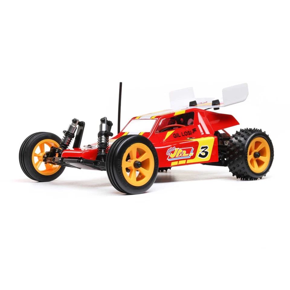 Losi 1:16 Mini JRX2 2WD Buggy Brushed RTR rot LOS01020T1 - Bild 3 von 4