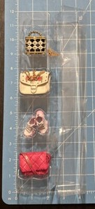 Zuru Mini Brands Fashion Series 3 Lot Of 4 From Display Box Purses & Sneakers