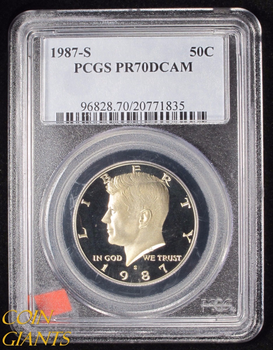 Mezzo Dollaro Kennedy Anni '80 - CAMEO PROFONDO A PROVA DI GEMME - Foto 9