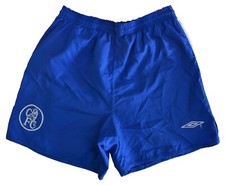 CHELSEA ENGLAND 2003/2005 HOME FOOTBALL SHORTS UMBRO SIZE S ADULT
