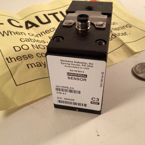 Siemens 1011PPS C3 Universal SENSOR V/M A1 S/N 66942A Transducer NEW - Picture 2 of 16
