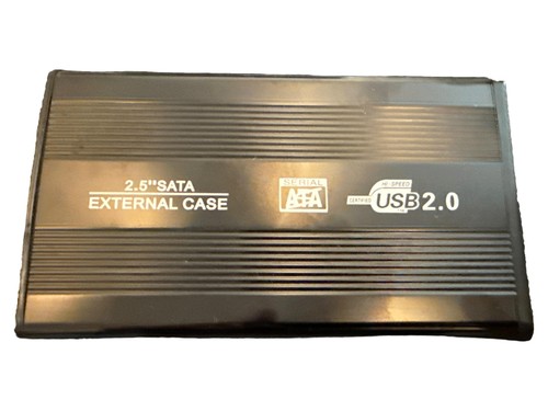 LogiLink 2.5" SATA Externe Festplatte USB 2.0 Gehäuse Schwarz