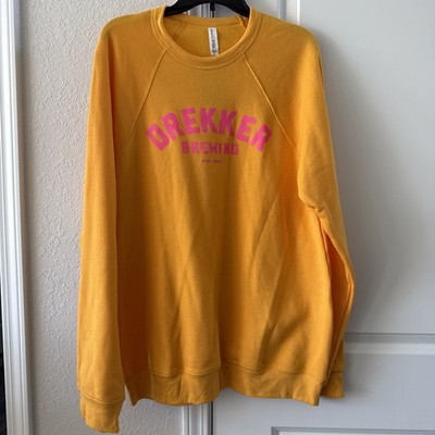 NWT Drekker Brewing Company Fargo ND Black Long Sleeved sweatshirt XL