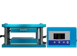 Dulytek Retrofit Caged Heat Plate Kit, 3" x 6", Paired w/ 10-20 Ton Shop Presses