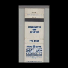 Matchbook Cover - Beer - Great Lakes Brewing Co.
