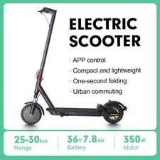 Dual-Shock 350W E-Scooter (8.5" Tires): The Ultimate Adult Present All Year!
