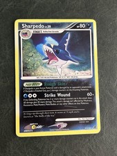 Pokémon Sharpedo 37/132 Reverse Holo Secret Wonders Stage 1 80 HP Rare Card on eBay
