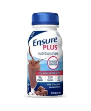 Ensure Plus Milk Chocolate Nutrition Shake 24 Packs 8oz