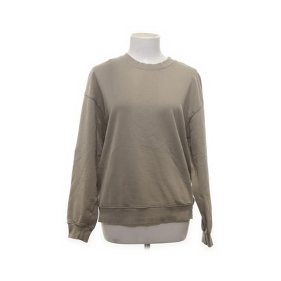 Zara, Sweatshirt, Größe: S, Grün, Baumwolle, Einfarbig, Damen #Gfu