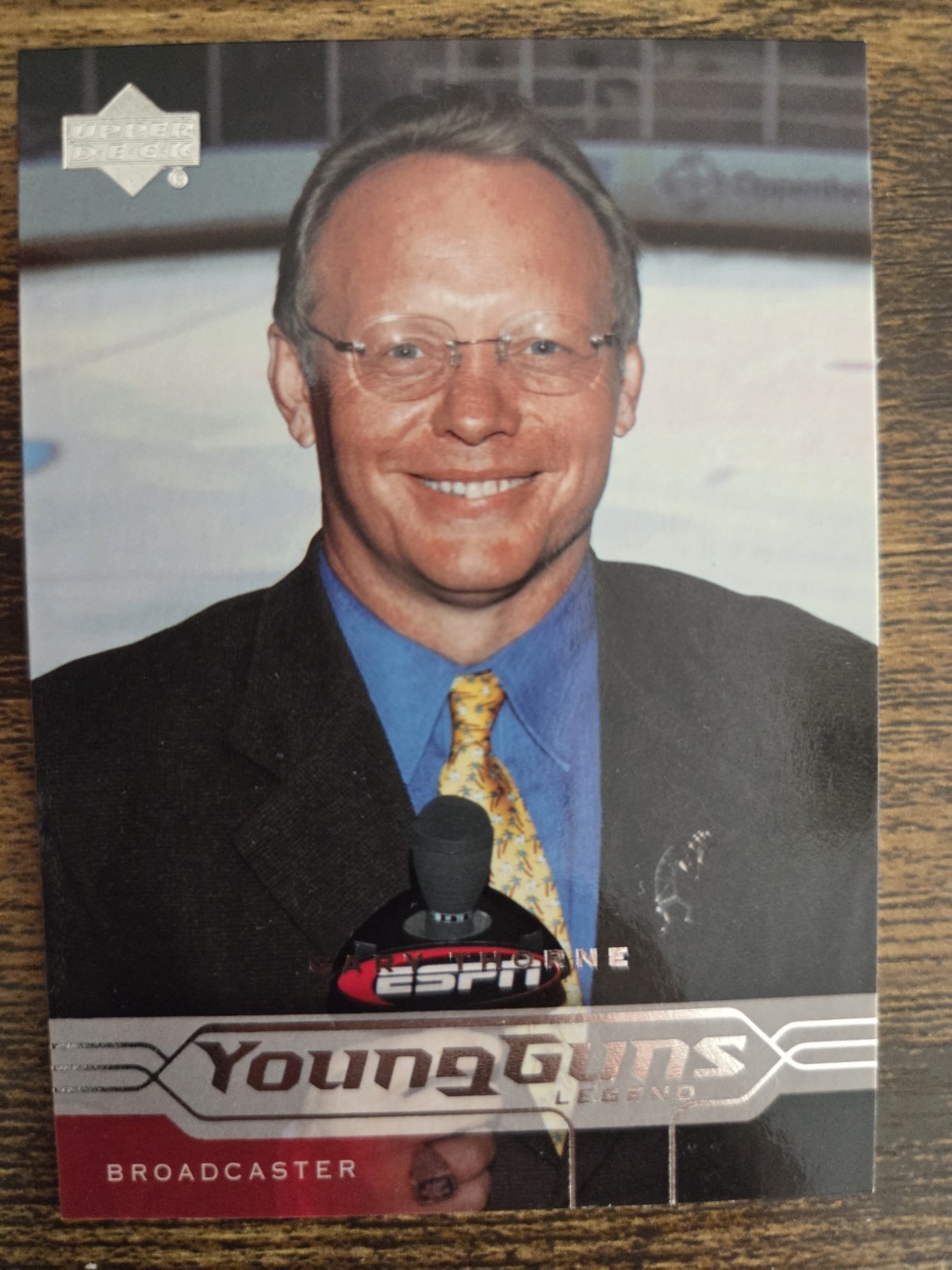 2004-05 Upper Deck UD Young Guns Legend YG Gary Thorne Rookie Card RC #208