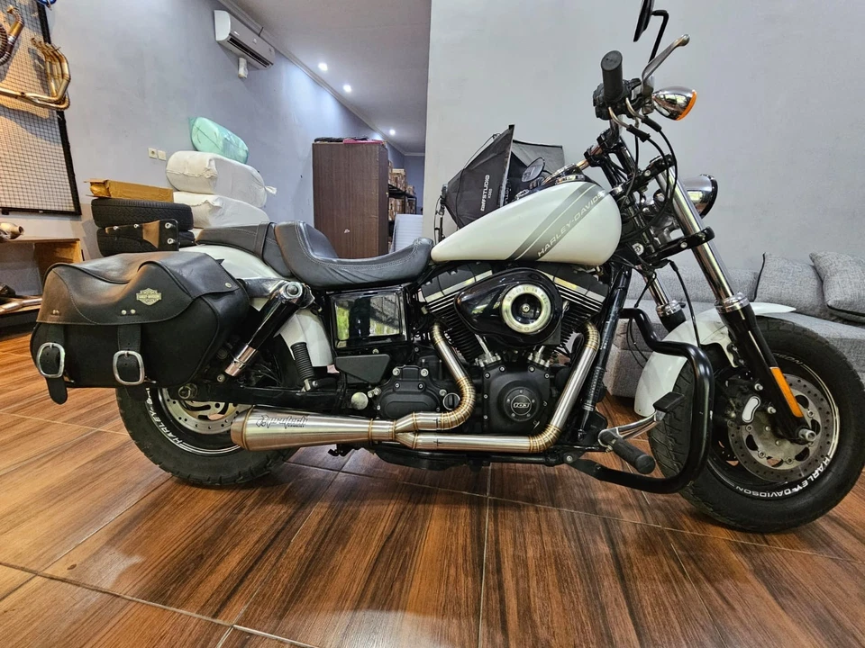 2-1 Exhaust System Harley-Davidson Dyna HD Street Bob FXDB 2006-2017 - Image 3 of 4