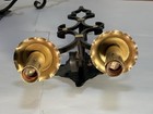 Stunning Vintage Spanish Revival Large Sconces - Iron & Brass - From 1936 Home — photo 10