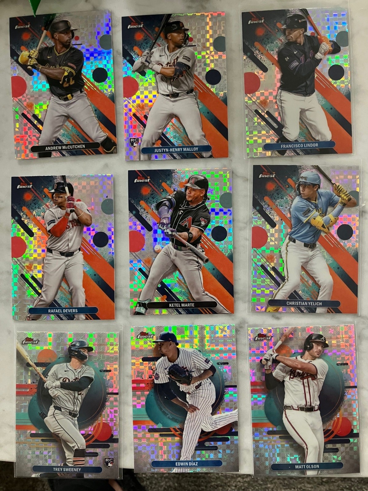 2025 Topps Finest #1-300 Common/Uncommon/Rare - Checkerboard Xfractor You Pick