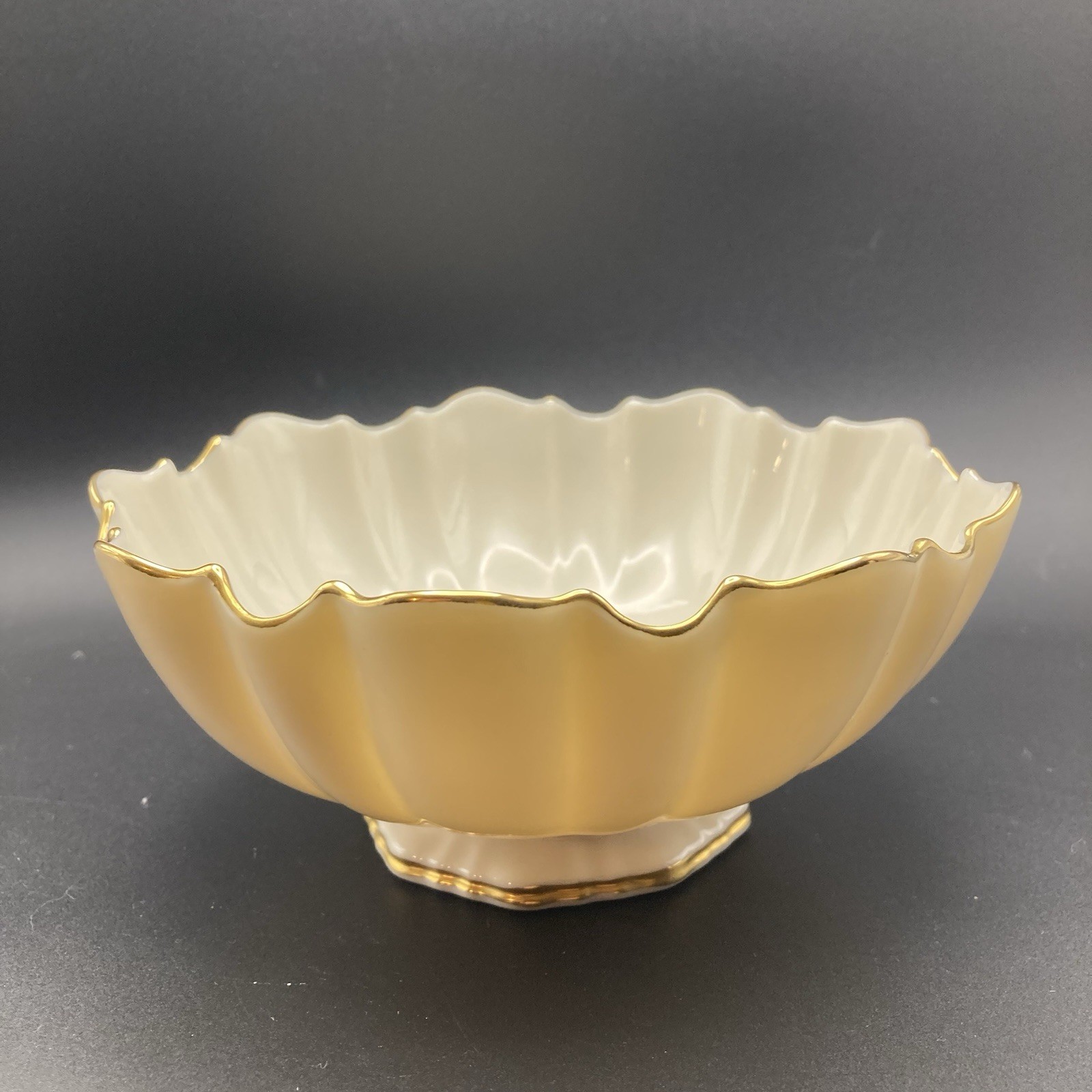 VTG LENOX SYMPHONY Scalloped BON-BON CANDY DISH BOWL 6