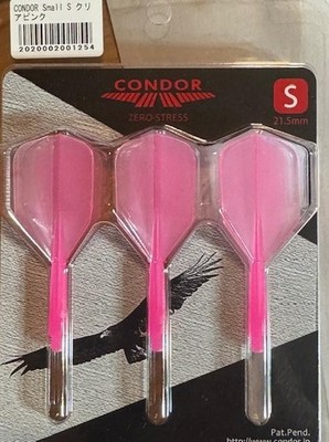 CONDOR ZERO STRESS FLIGHTS PINK SHORT LENGTH SHAPE IS ''SHAPE'' FAST FREE SHIPPING
