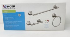 Moen Sage DN6893 3-Piece Bathroom Set Towel B...