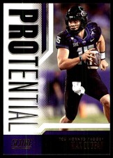 Max Duggan 2023 Score #25 TCU Horned Frogs NFL READ FREE SHIPPING AutographDen