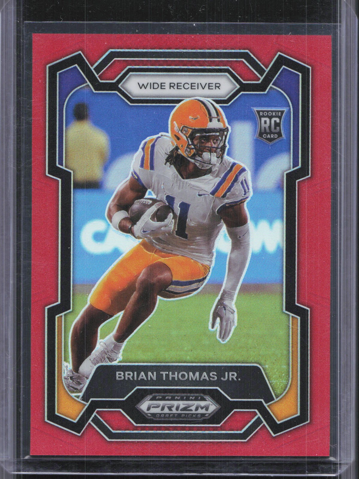 2024 Panini Prizm Draft Picks #118 Brian Thomas Jr. Rookie Red #/299 RC